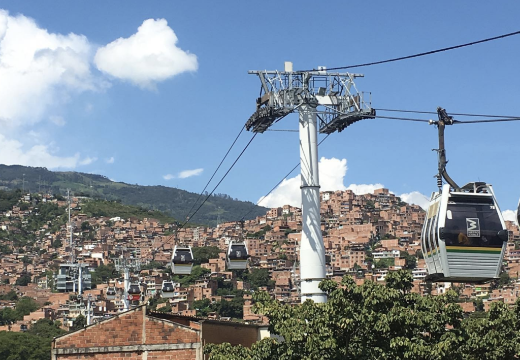 Medellin téléphérique